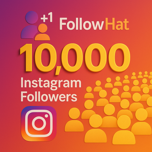 10000 متابع انستقرام