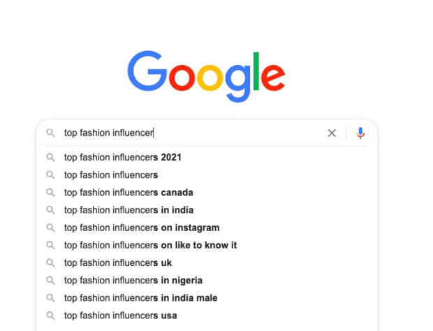 البحث في جوجل
