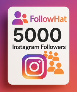 5000 متابع انستقرام