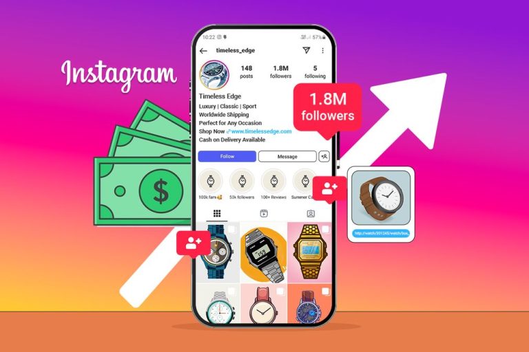 الربح من انستقرام